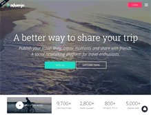Tablet Screenshot of advenjo.com